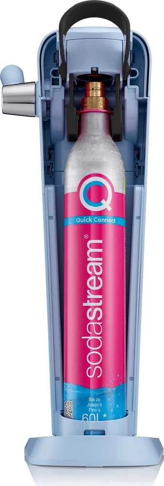 Gazuotų gėrimų gaminimo aparatas SodaStream ART, mėlynas