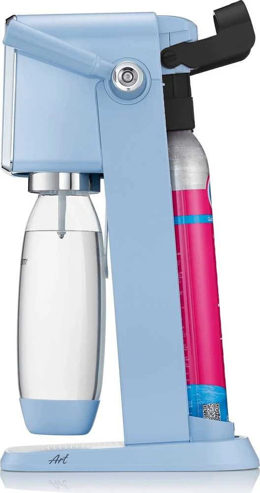 Gazuotų gėrimų gaminimo aparatas SodaStream ART, mėlynas