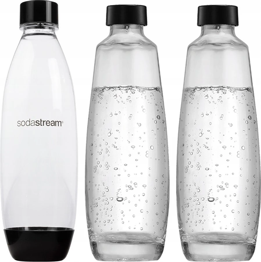 Gazuotų gėrimų gaminimo aparatas SodaStream DUO + 3 buteliukai