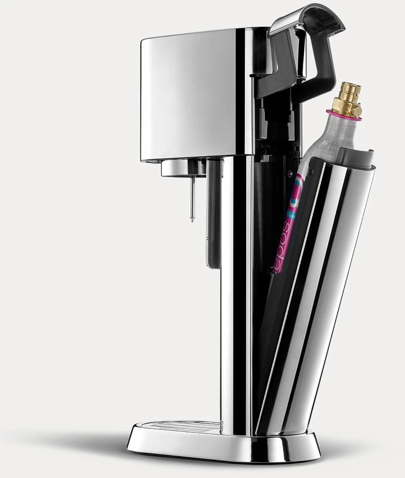 Gazuotų gėrimų gaminimo aparatas SodaStream Enso, nerūdijančio plieno spalvos