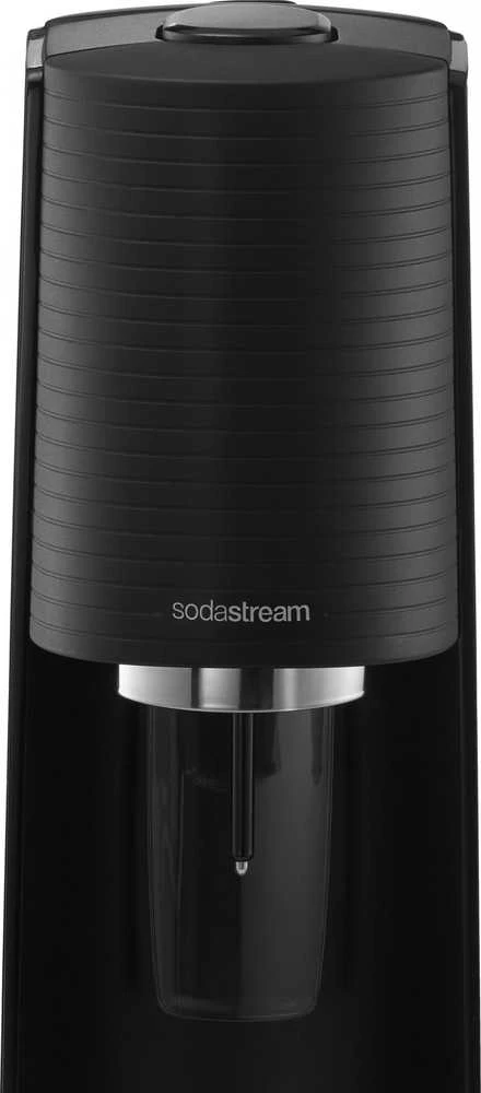 Gazuotų gėrimų gaminimo aparato SodaStream Terra rinkinys, juodas +DOVANA Bubly drops™ persikų skonio SodaStream sirupas