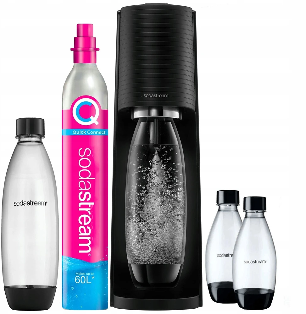 Sodastream Terra Hydration gazuoklis, juodas