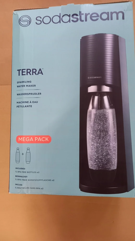 SodaStream Terra Juodas Set