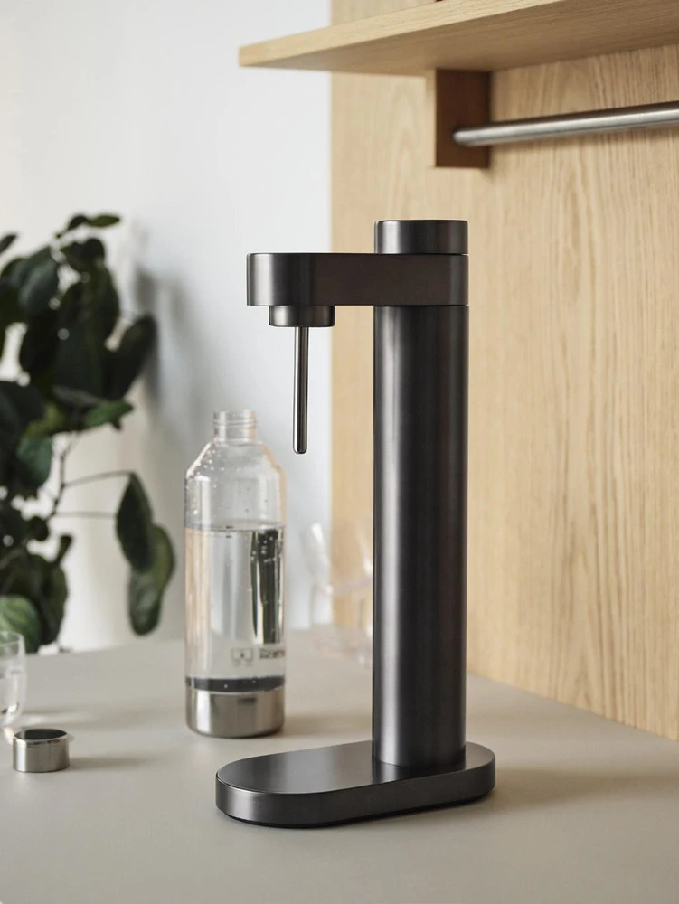 Stelton Brus karbonatorius, juodos spalvos metalinis