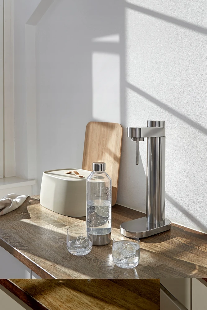 Stelton Brus karbonatorius, juodos spalvos metalinis