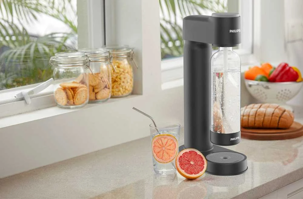 Philips GoZero Gazuotų gėrimų gaminimo aparatas (ADD4901BK/10)
