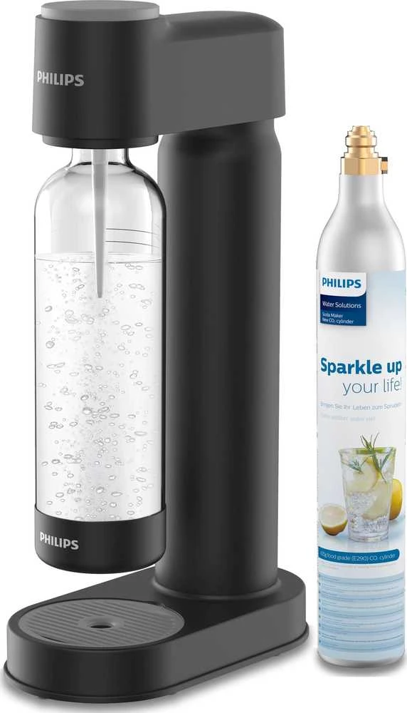 Philips GoZero Gazuotų gėrimų gaminimo aparatas (ADD4901BK/10)
