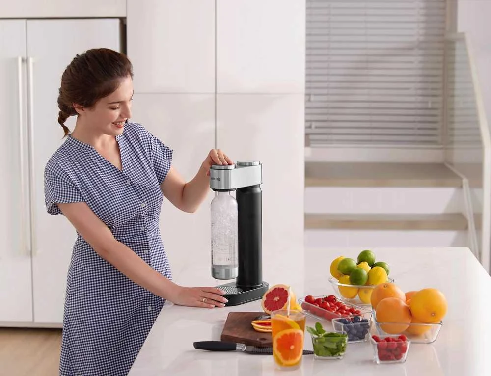 Gazuotų gėrimų gaminimo aparatas Philips ADD4902BK