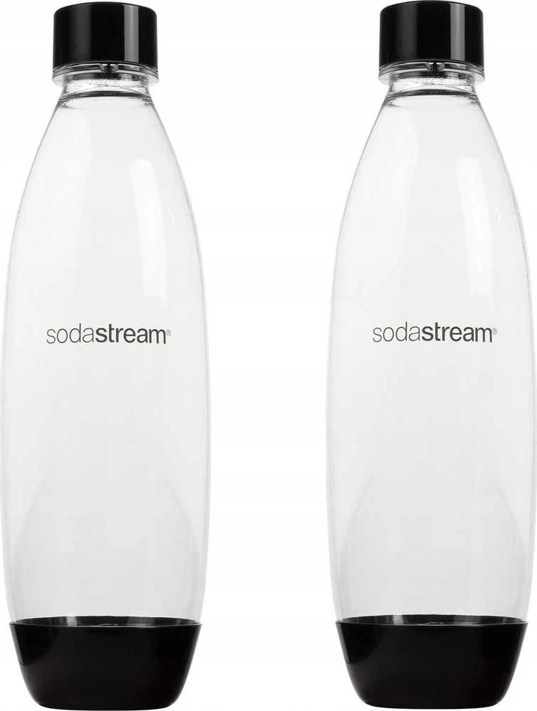Gėrimų gaminimo aparatas SodaStream Terra juodas +2 buteliukai