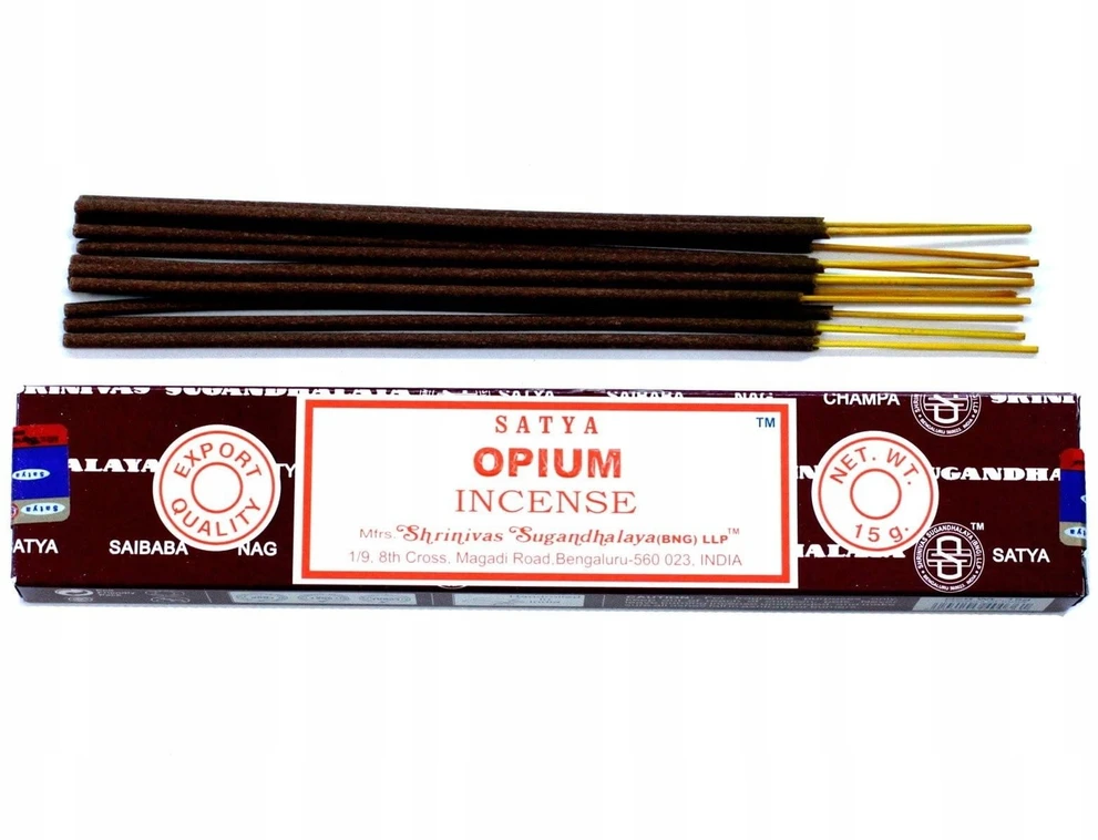 Smilkalų lazdelės Opium, Satya, 15g