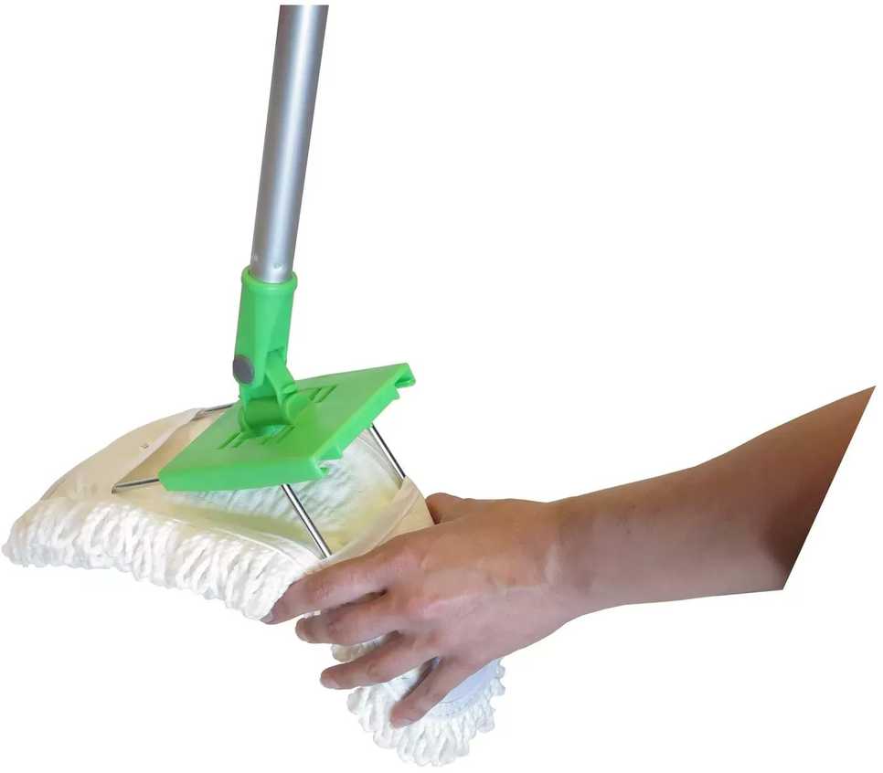 Grindų šepetys su kilpiniu dangalu iš mikrofibros Sauber 40cm