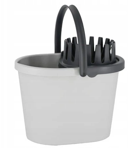 Sauber Oval bucket with flat push button Eco Ego