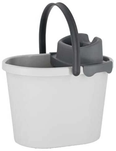 Sauber Oval bucket with flat push button Eco Ego
