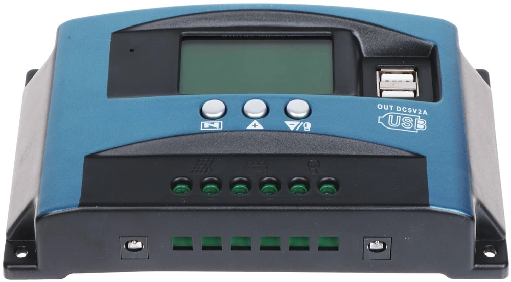 TST SAULES BATERIJŲ ĮKROVIMO REGULIATORIUS SCC-40A-PWM-LCD-M2