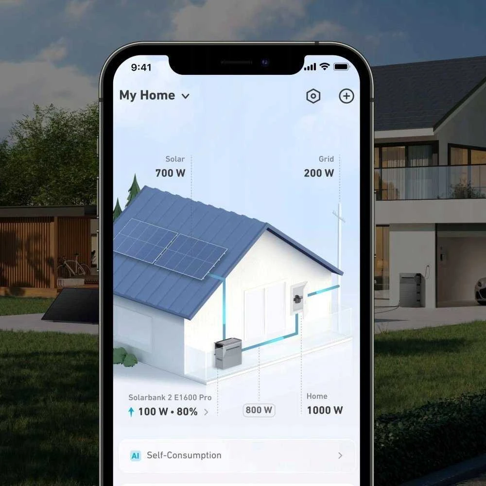 Anker SOLIX Smart meter Domestic Juodas