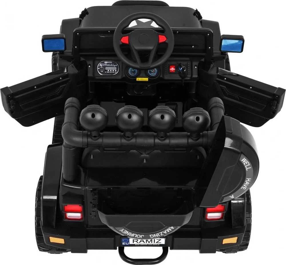 RAMIZ Elektromobilis Full Time 4WD 4x4, Juodas