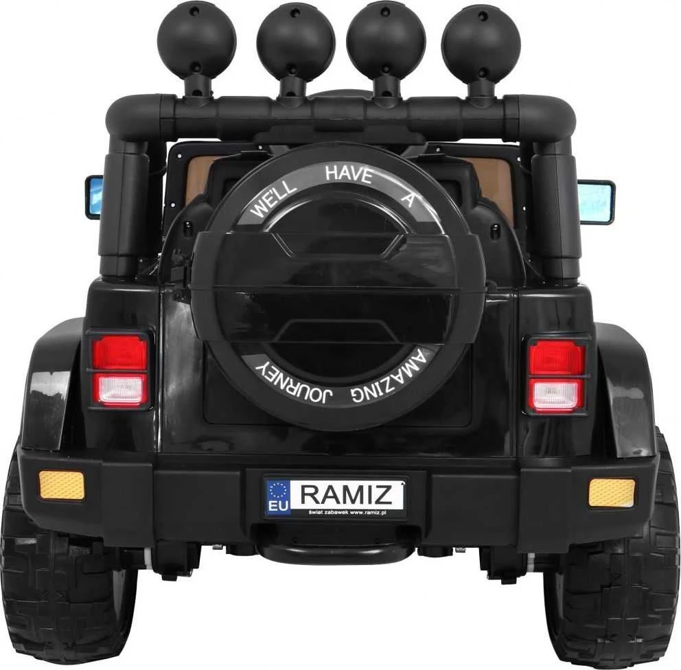 RAMIZ Elektromobilis Full Time 4WD 4x4, Juodas