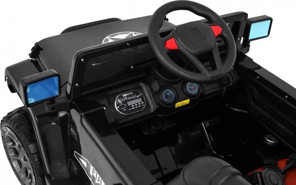 RAMIZ Elektromobilis Full Time 4WD 4x4, Juodas