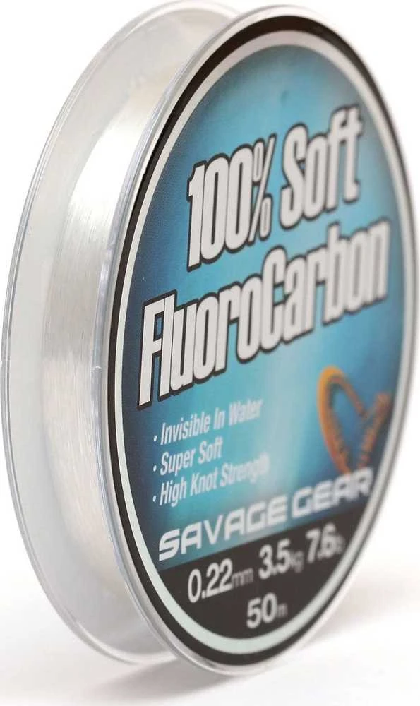 Savage Gear Fluorokarboninis Valas SG Soft 0.49mm 35m. 15,2kg