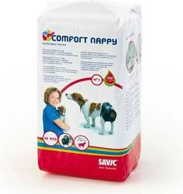 Savic Nappy sauskelnės 32-42cm 12vnt
