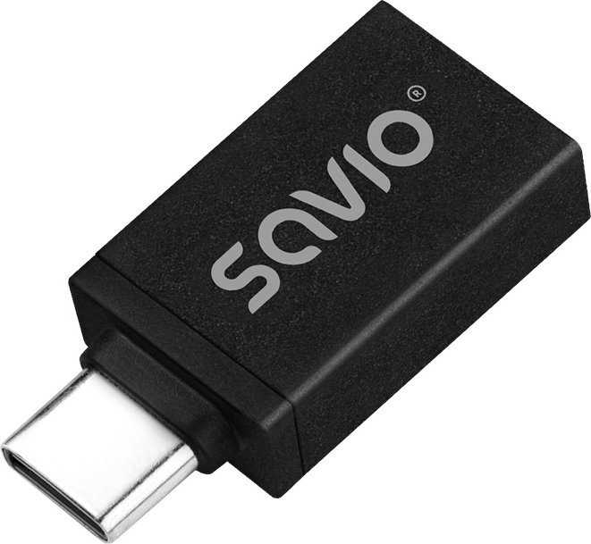 Savio Adapteris USB-A 3.1 (F)-USB-C 3.1 (M) AK-80