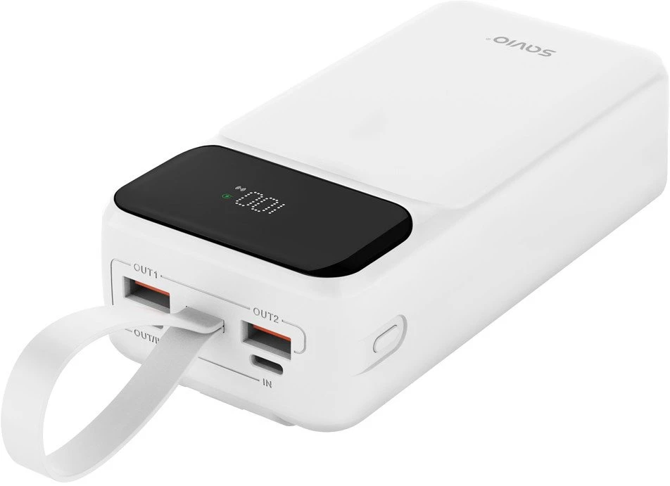Savio BA-11 30000 mAh balta