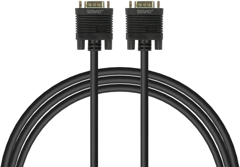 Savio Cl-202 VGA laidas su sujungimo antgaliais