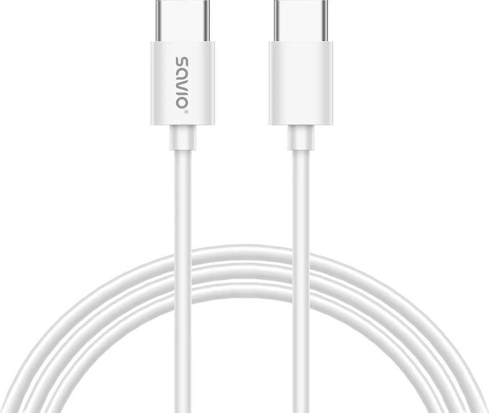 Savio Įkroviklis jungiama į tinklą LA-10 30W Quick Charge Power Delivery 3.0 Balta + Kabelis