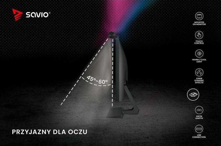 Savio LB-01 šviečianti efektinė LED lazda