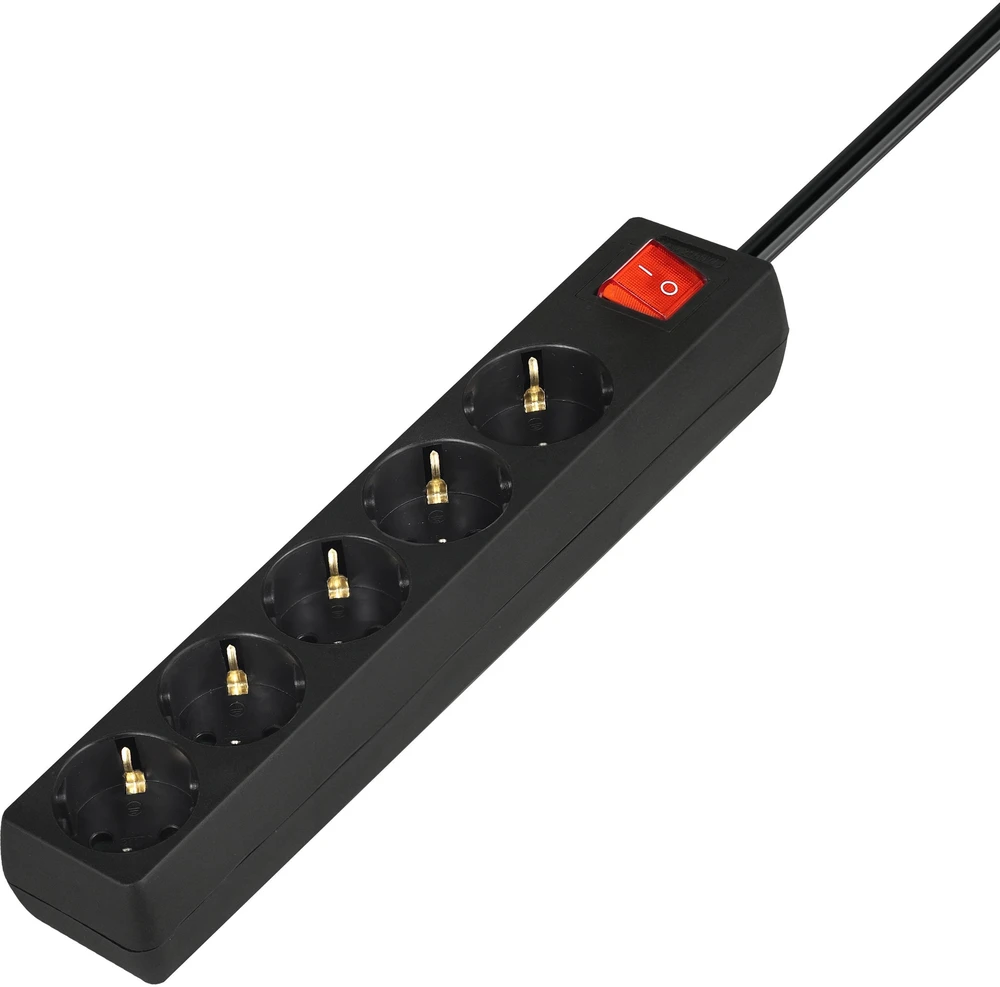 SAVIO LZ-15 Schuko Power Strip, 5 Sockets, 5 m