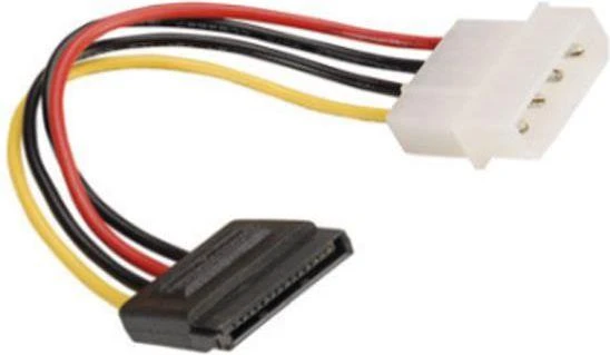 SAVIO AK-10 maitinimo kabelis MOLEX - SATA 0,18m