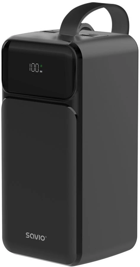 Savio Powerbank 50000 mah juoda ba-14