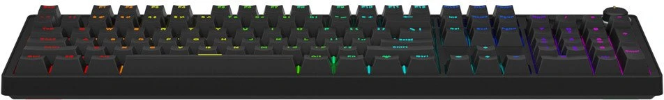 SAVIO STYX Mechaninė klaviatūra Outemu Raudona, Hot Swap, RGB