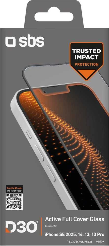 SBS aktyvus viso stiklo Apple iPhone 16E