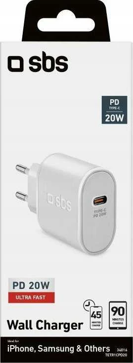 SBS Power Delivery 20W įkroviklis