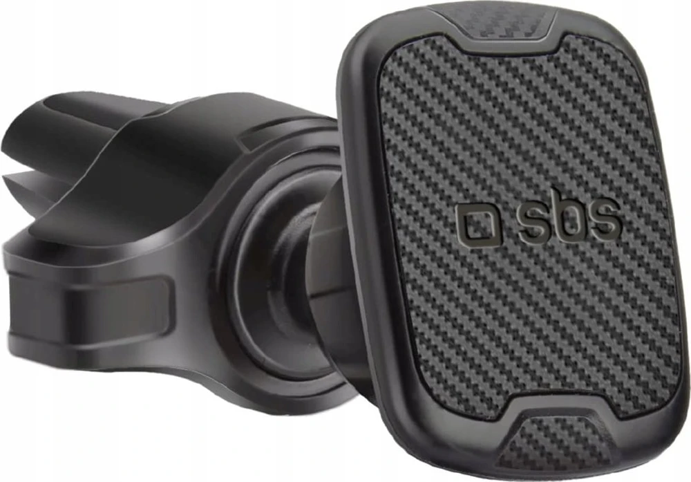 SBS Universalus automobilinis laikiklis išmaniam telefonui iki 80mm juodos spalvos