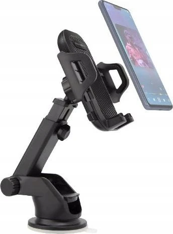 SBS Teleskopinis automobilinis laikiklis with suction cup juodos spalvos