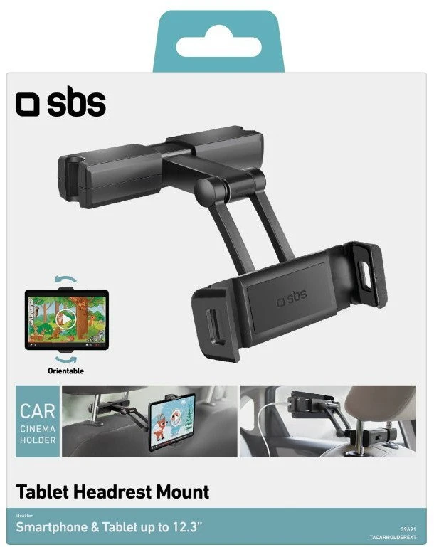 SBS Mobile TACARHOLDERKEXT, Mobile phone/Išmanusis telefonas, Planšetė/UMPC, Passive holder, Car, Indoor, Juodas