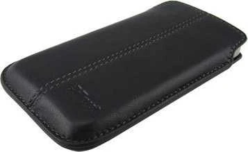 Dėklas SBS Trust Leather Sleeve Universal Case 7 - 12.5 cm Juodas