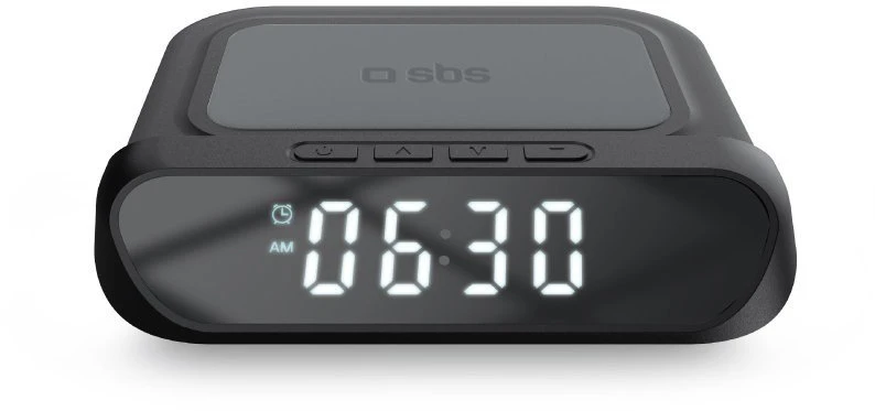 SBS žadintuvas + belaidis įkroviklis 15 W