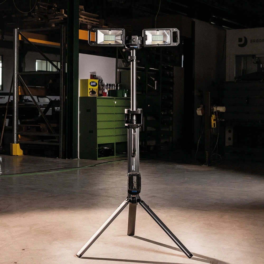 Darbo lempa su trikoju Scangrip TOWER 8 CONNECT, 8000lm, IP30