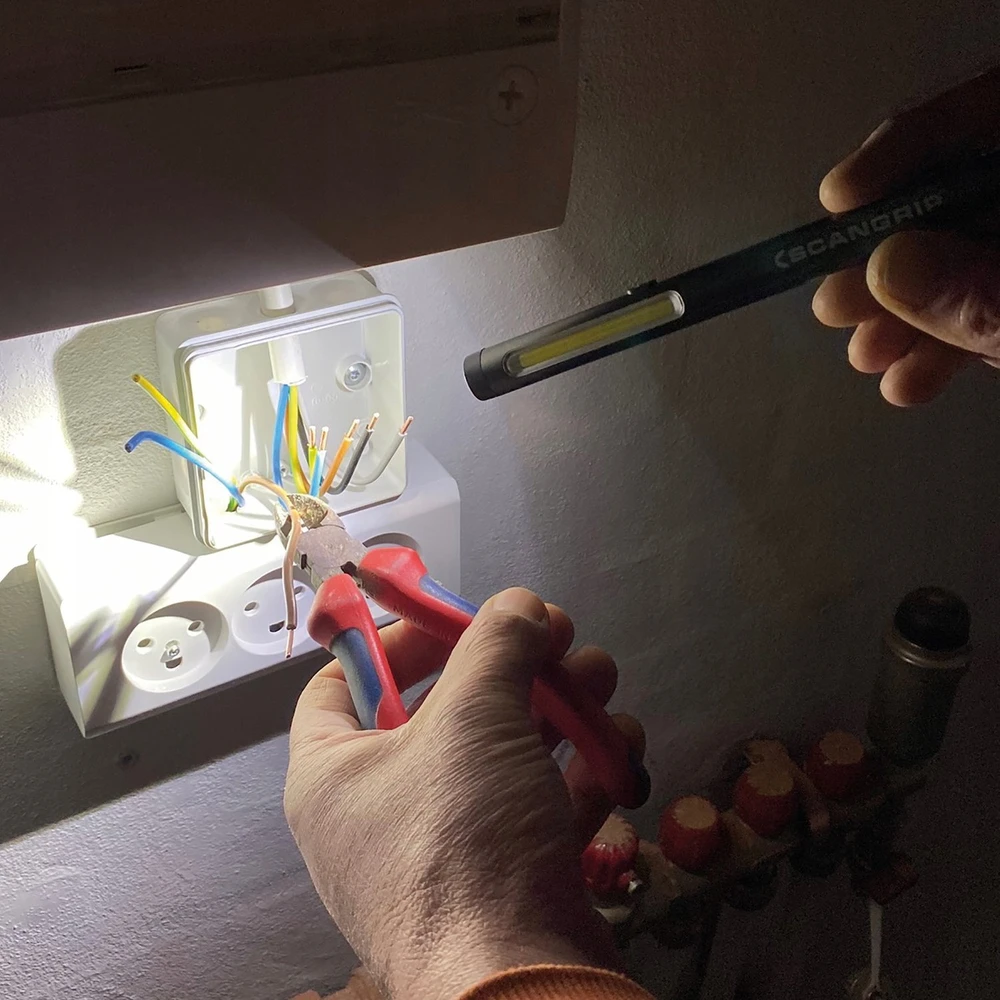 Žibintuvėlis Scangrip WORK PEN 200 R, 200lm, įkraunamas, IP30