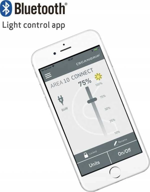 Darbo lempa Scangrip AREA 10 CONNECT, 10000lm, IP65
