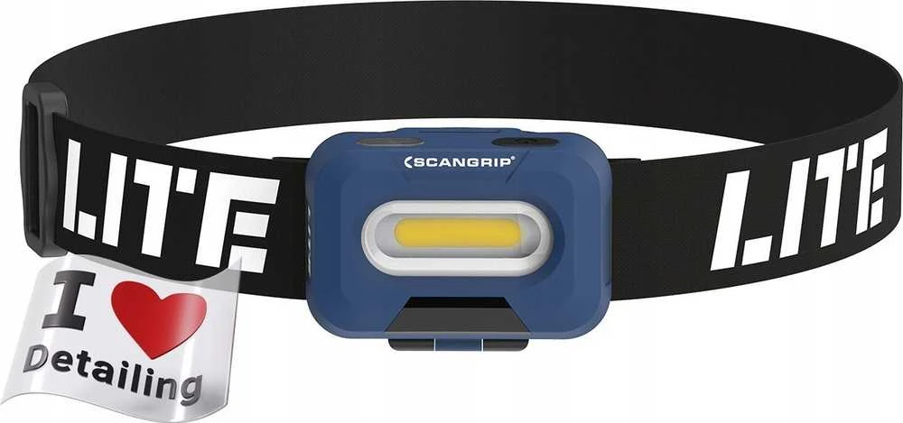 Galvos lempa Scangrip HEAD LITE A, 150 lm, 3 x AAA, motion sensor, IP54