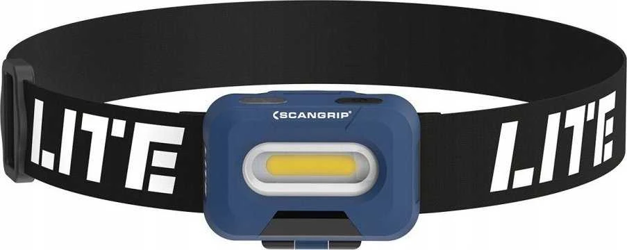Galvos lempa Scangrip HEAD LITE A, 150 lm, 3 x AAA, motion sensor, IP54
