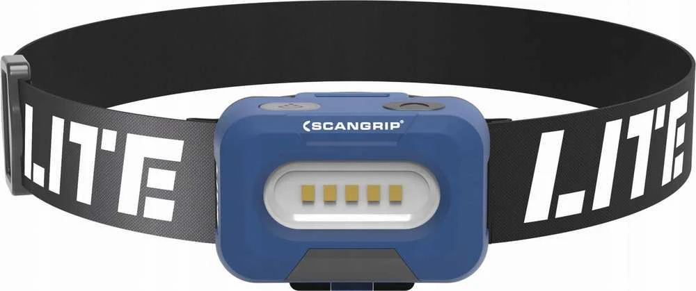 Galvos lempa Scangrip HEAD LITE A, 150 lm, 3 x AAA, motion sensor, IP54