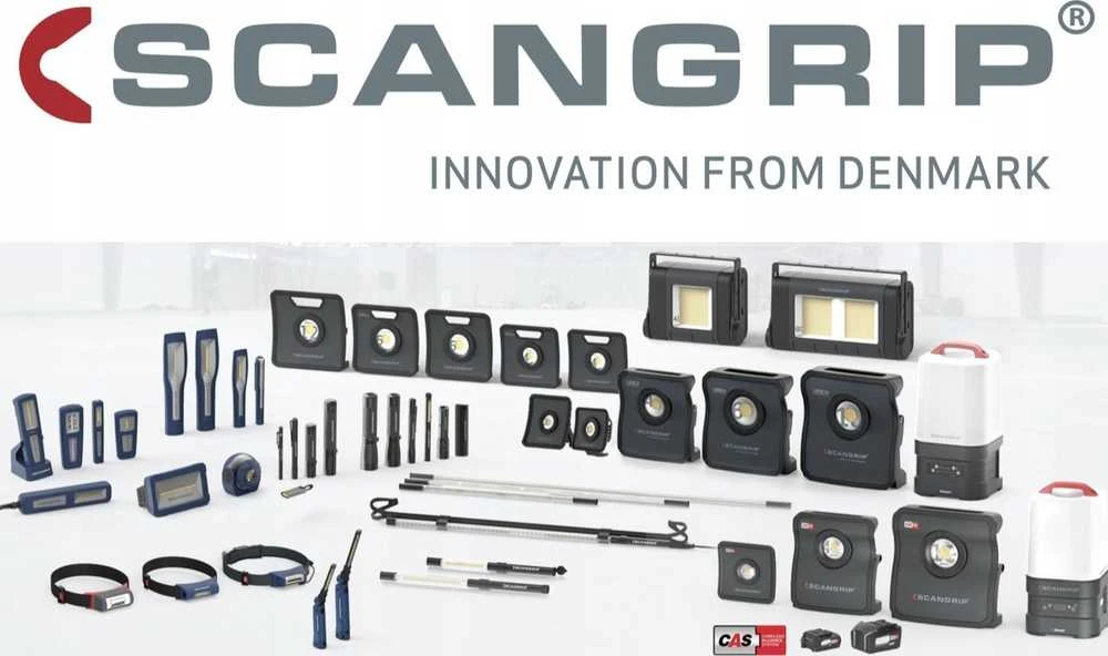 Scangrip Lampa robocza jungiama į tinklą LED 750 lm SUPERFORM 03.5406