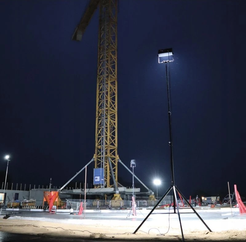 Scangrip lempa didelėms darbo vietoms apšviesti 80000 lm SITE LIGHT 80 03.5269