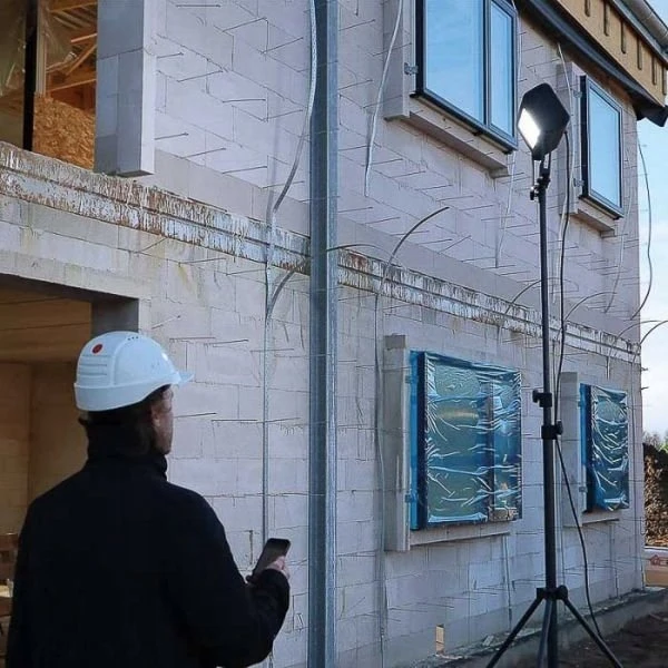 Scangrip Lempa didelėms darbo vietoms apšviesti 40000 lm SITE LIGHT 40 03.5268 nešiojimo dėkle 49.0389