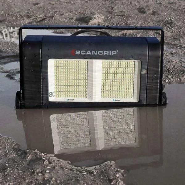 Scangrip Lempa didelėms darbo vietoms apšviesti 80000 lm SITE LIGHT 80 03.5269 nešiojimo dėkle 49.0390